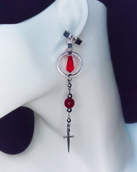 BLOOD HALLOW (EARCUFF/EARRING)