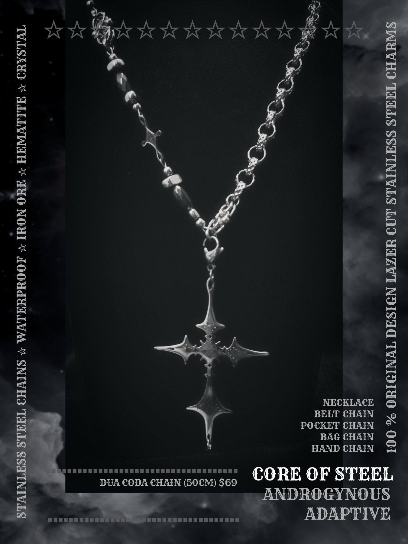 DUA CODA (50 cm Chain)