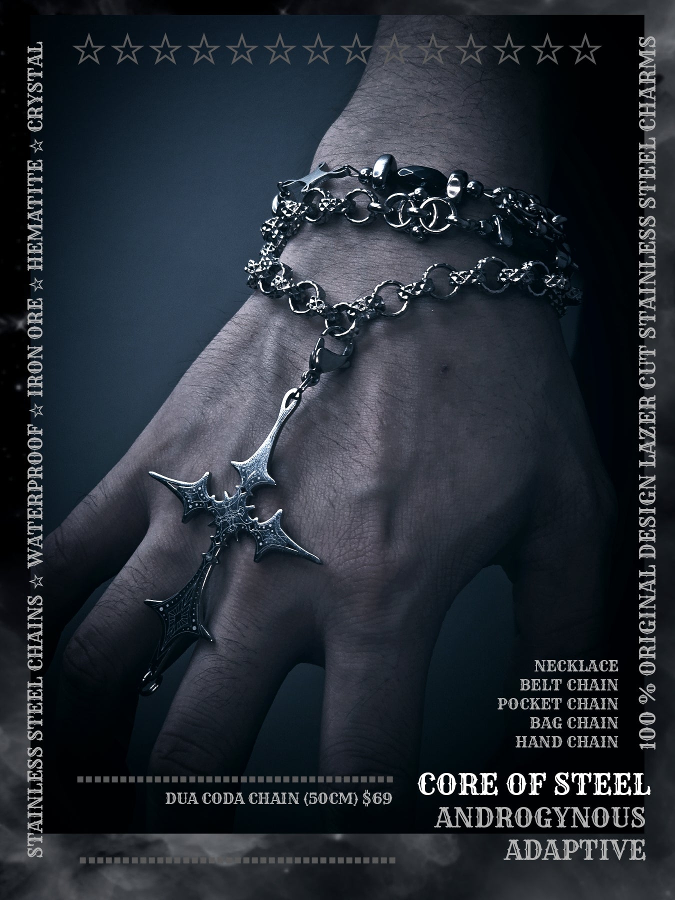 DUA CODA (50 cm Chain)