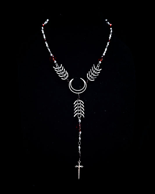 OMEN OF BONES (50 cm Necklace)